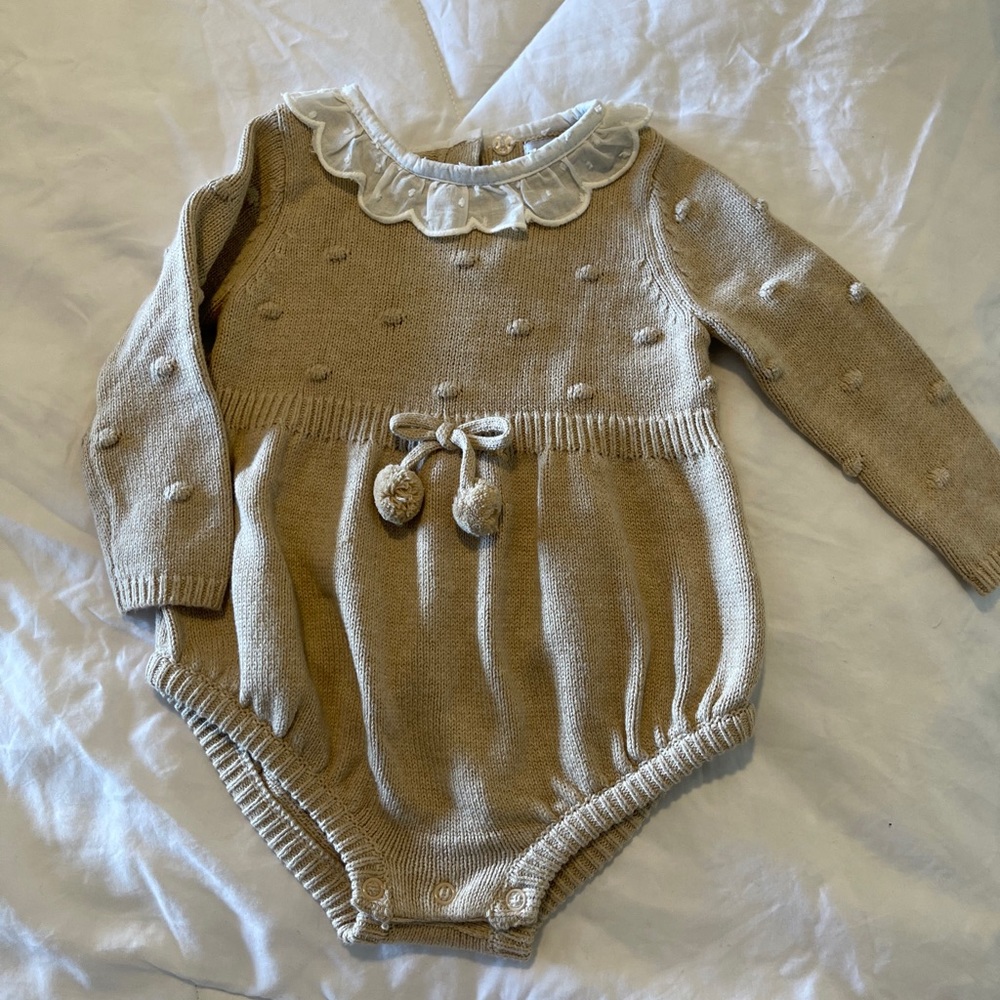 Cupcakes and Cashmere Baby Sweater Onesie